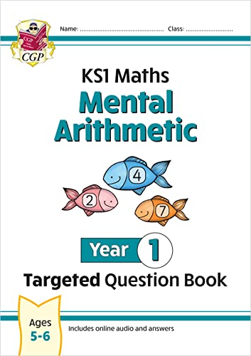 New KS1 Maths Year 1 Mental Arithmetic Targeted Question Book (incl. Online Answers & Audio Tests) von Coordination Group Publications Ltd (CGP)
